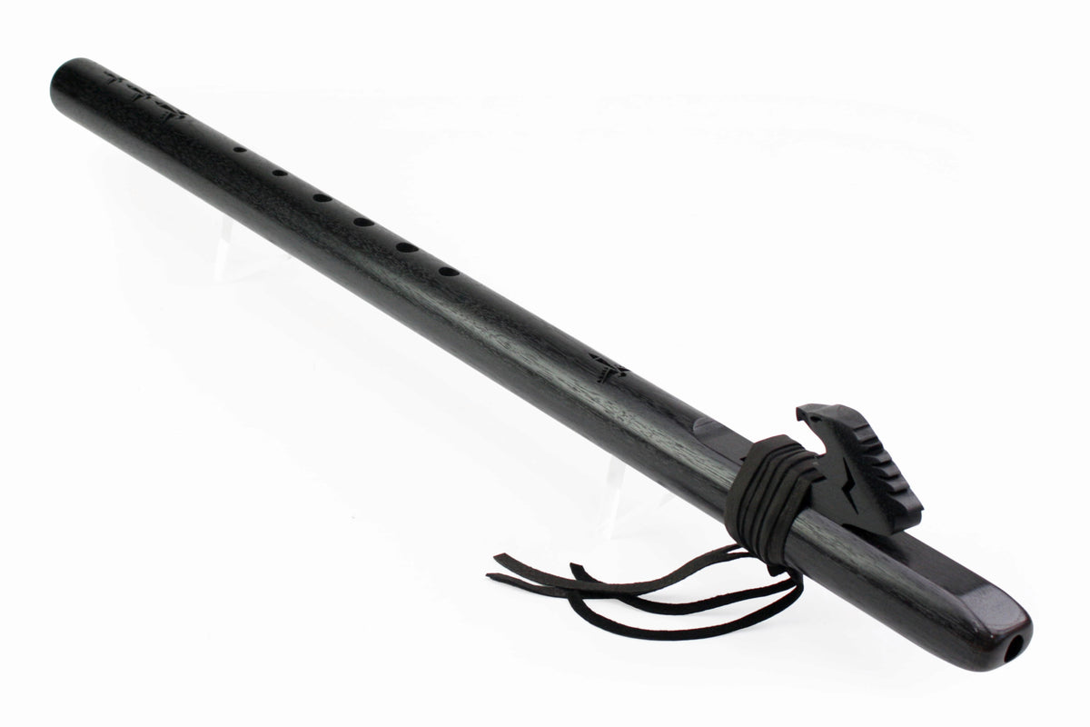 High Spirits One-Inch Bore Bass Flute - Key of E - Ebonised Walnut