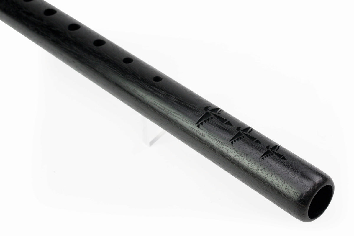High Spirits One-Inch Bore Bass Flute - Key of E - Ebonised Walnut australia
