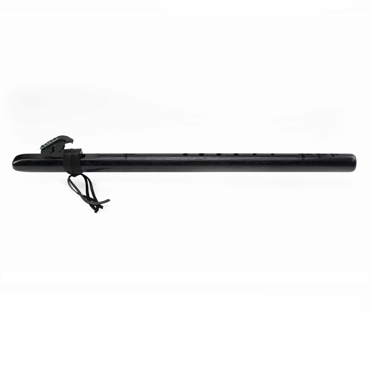 High Spirits One-Inch Bore Bass Flute - Key of E - Ebonised Walnut