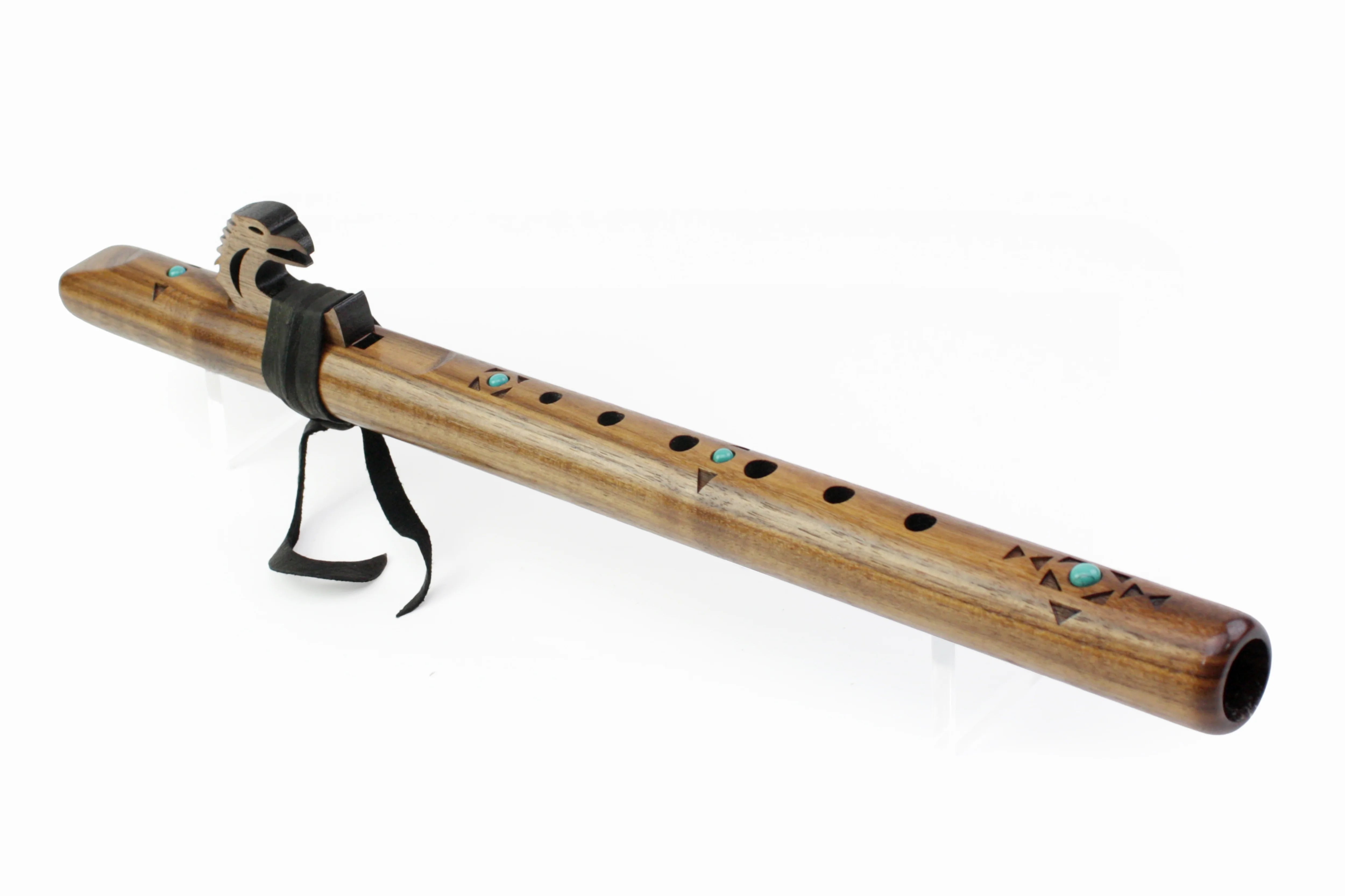 High Spirits Sparrow Hawk 'A' - Walnut with Turquoise inlays