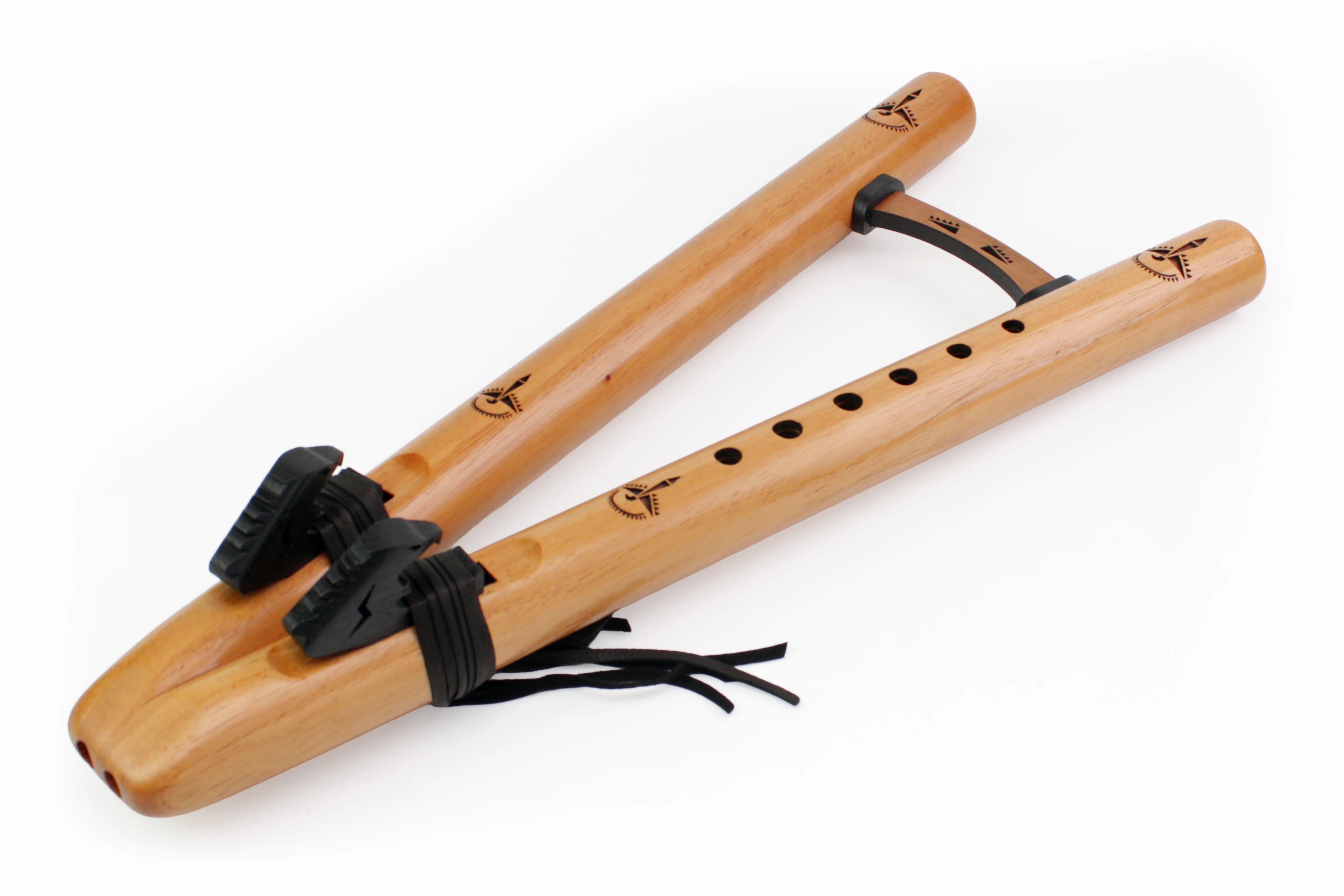 native american flute - Double Condor Bass 'E' Flute - Spanish Cedar - son of drum