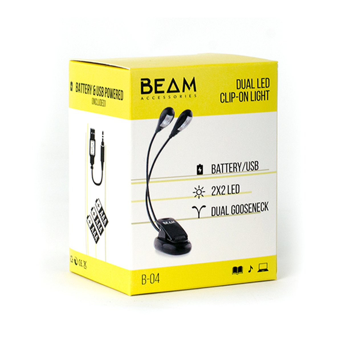 BEAM Dual LED Clip-on Light B-04 Australia