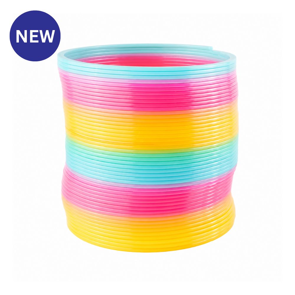 Slinky Spring Rainbow - Large (155mm)