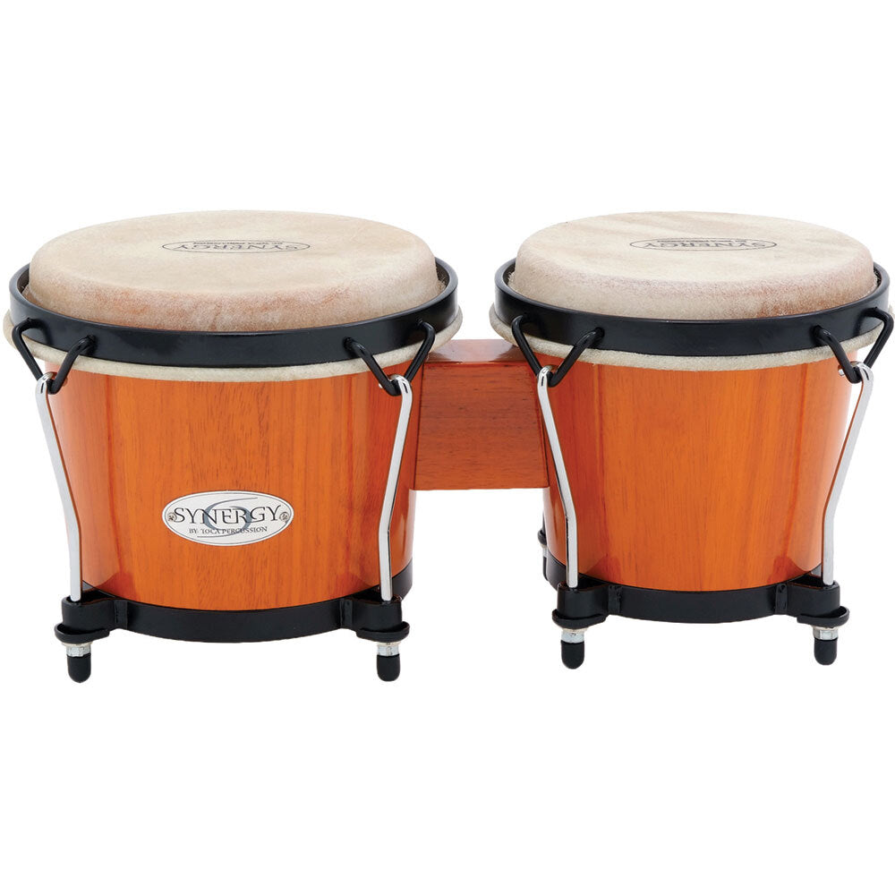 Toca Synergy 6 " - 6 3/4" Bongo Set - Amber finish