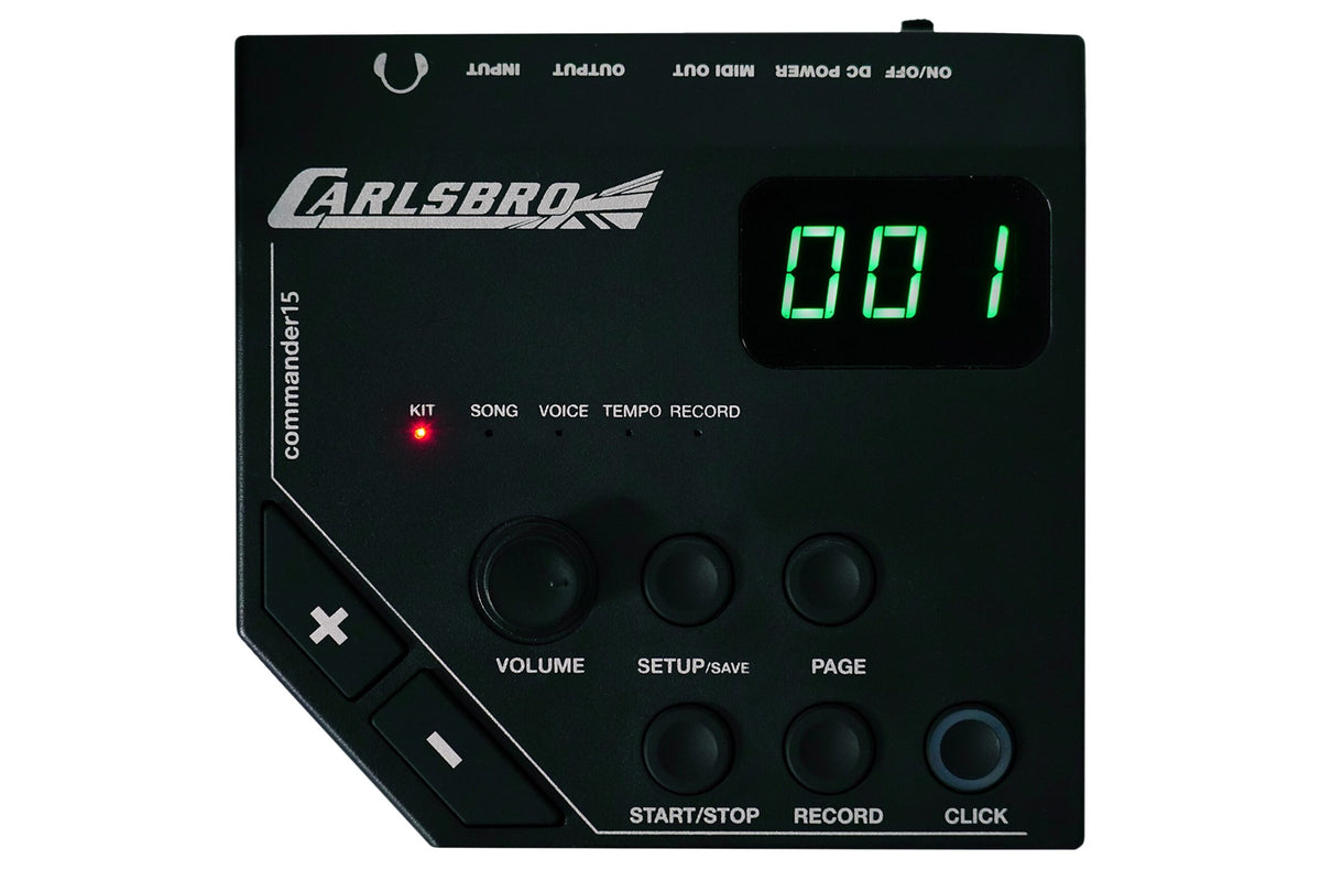 Carlsbro 5-Piece Electronic Drum Kit - Mesh Heads Budget (CSD15M)