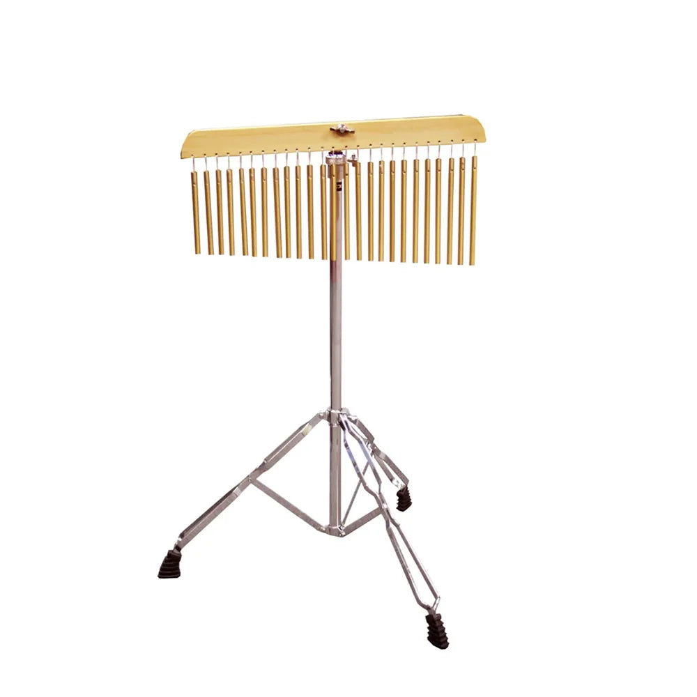 25 Hanging Bar Chimes with Double Braced Adjustable Stand - Australia Son of Drum