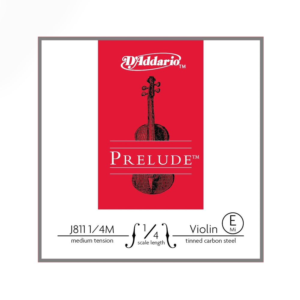 D'addario Prelude Violin Strings - Medium Tension