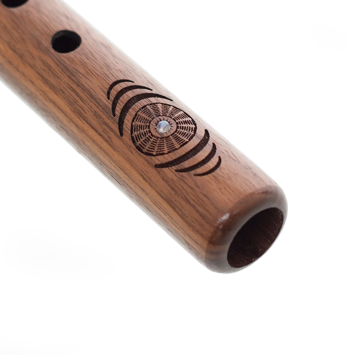 Pentatonic wooden flute son of drum - Key B