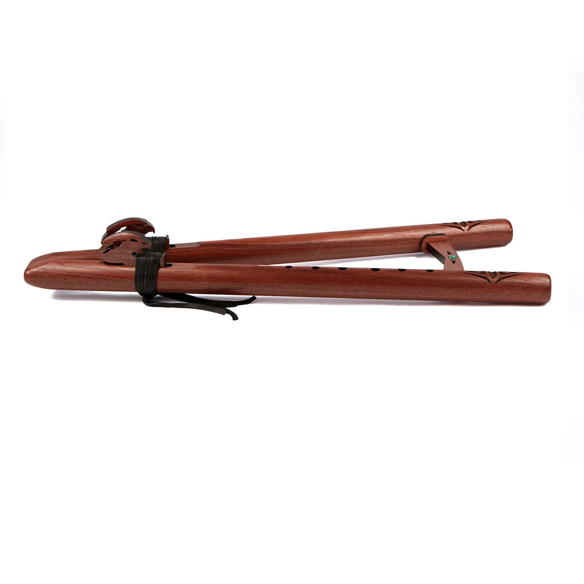 High Spirits Double Eagle F# flute walnut double Native American style flute