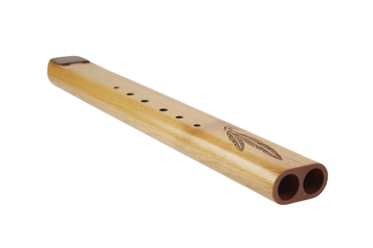 High Spirits Double Nova Flute - F# Alder wood
