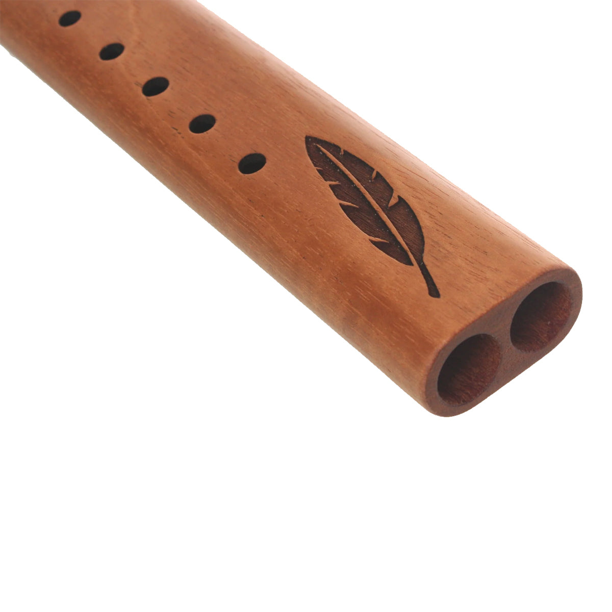 Son of drum - Double Nova Flute Spanish Cedar - A