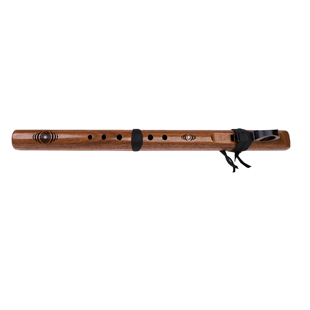 Son of drum - High Spirits Earth Tone Bass D Flute - Walnut