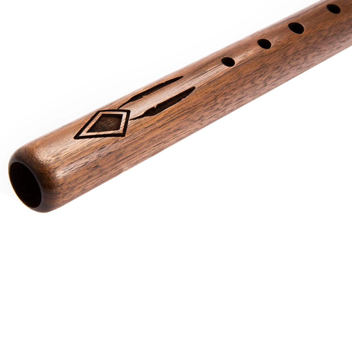 Son of drum Golden Eagle F# Flute - Walnut