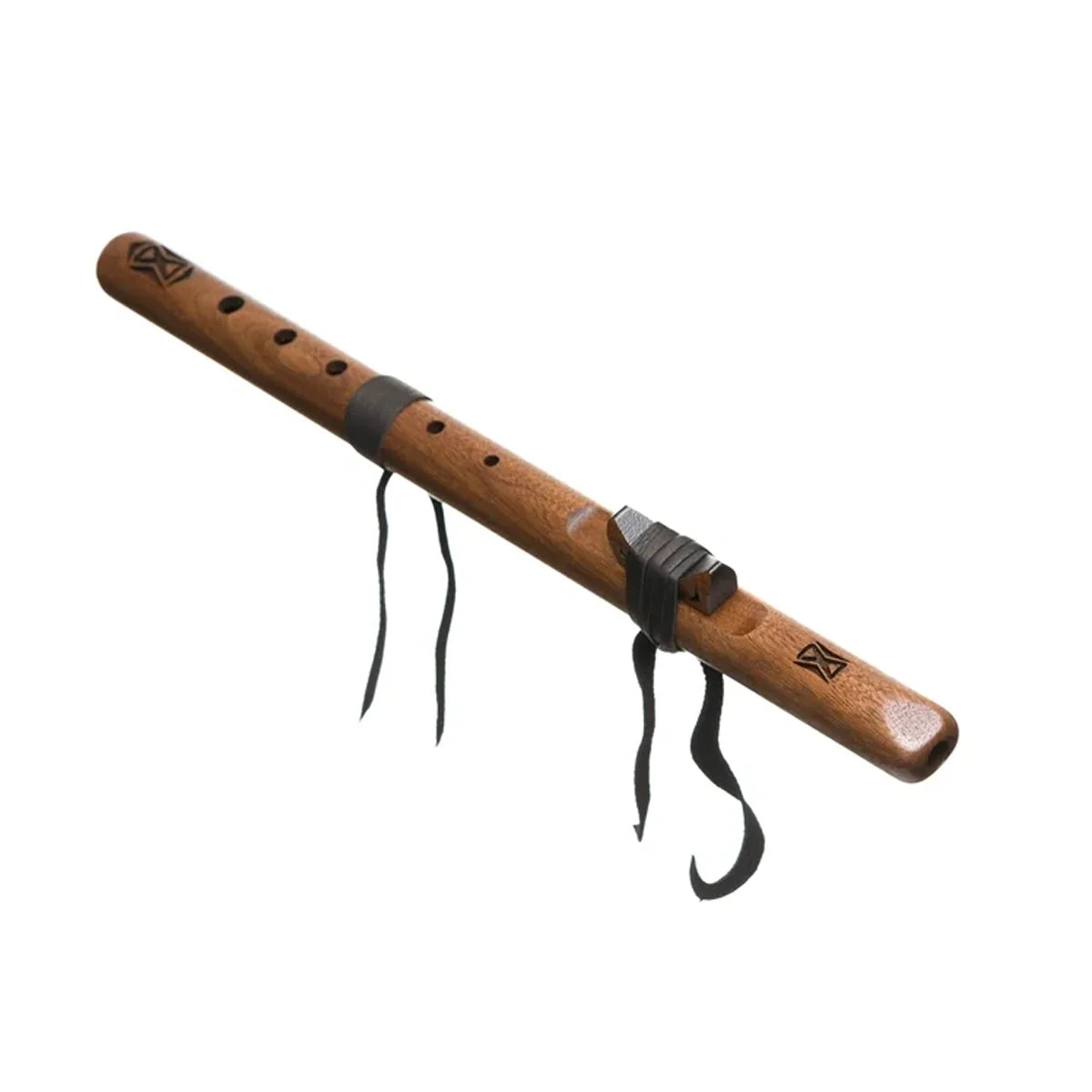 Walnut High Spirits Kestrel Signature Native American style flute in the key of D minor