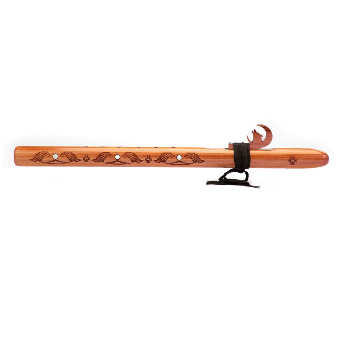 High Spirits Looking Wolf Signature Flute Key of G - Aromatic Cedar