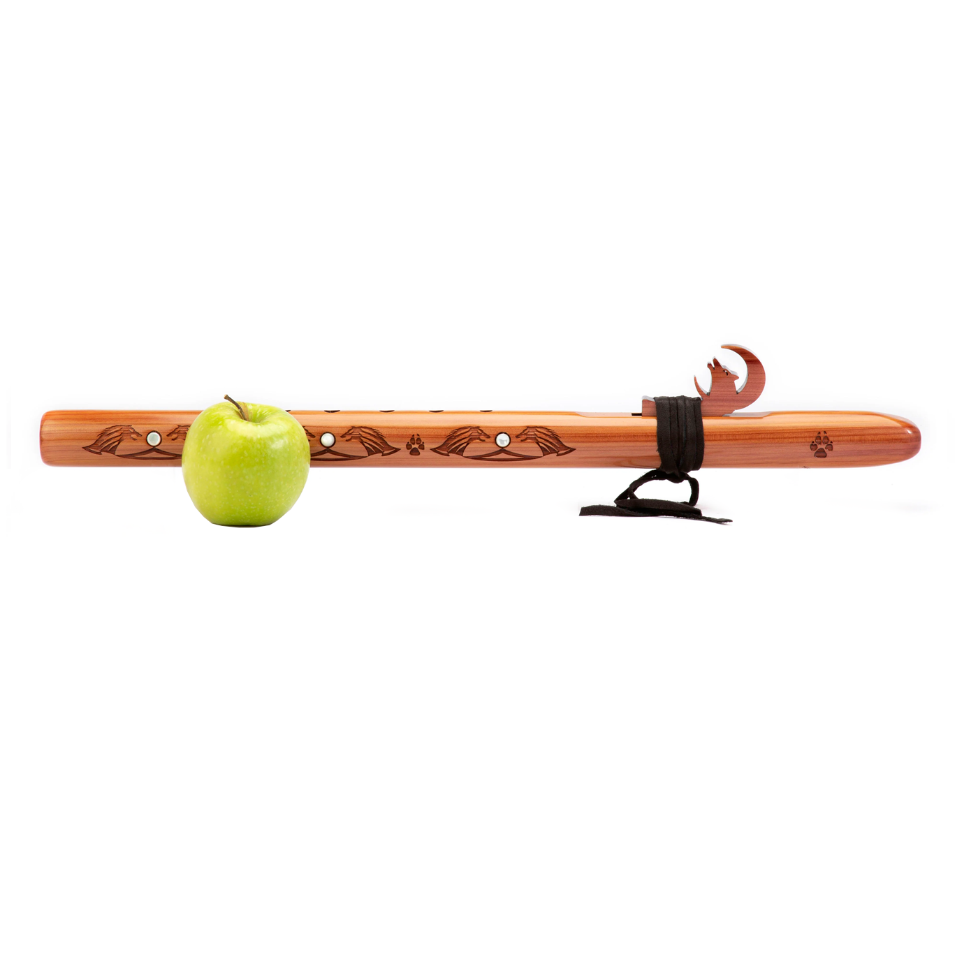 High Spirits Looking Wolf Signature Flute Key of G - Australia Son of Drum