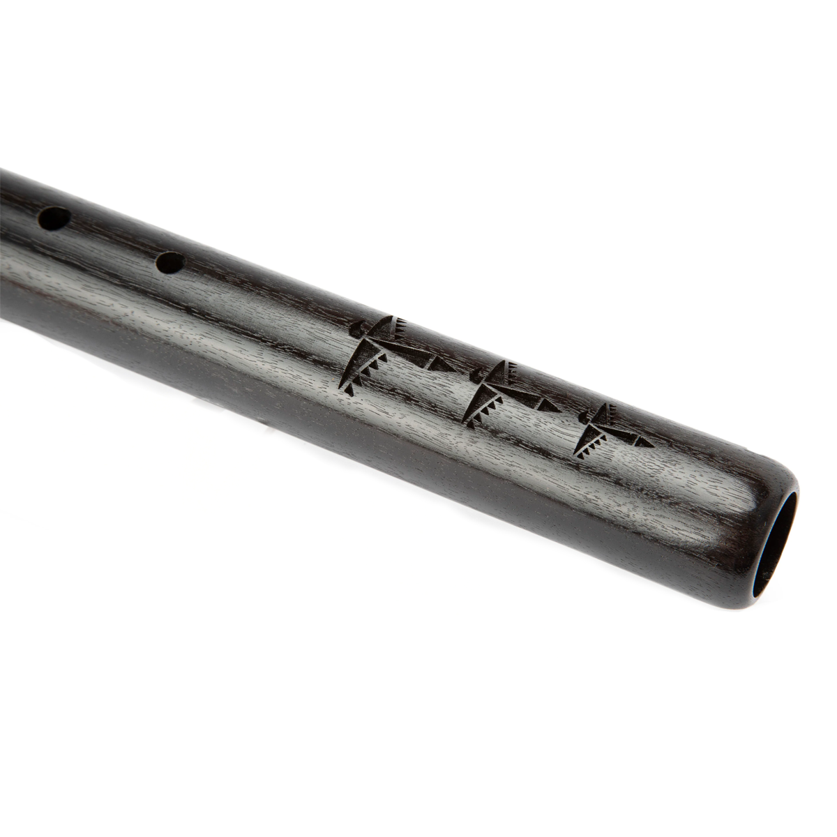 High Spirits flute Australia - One-Inch Bore Bass Flute D - Ebonised Walnut
