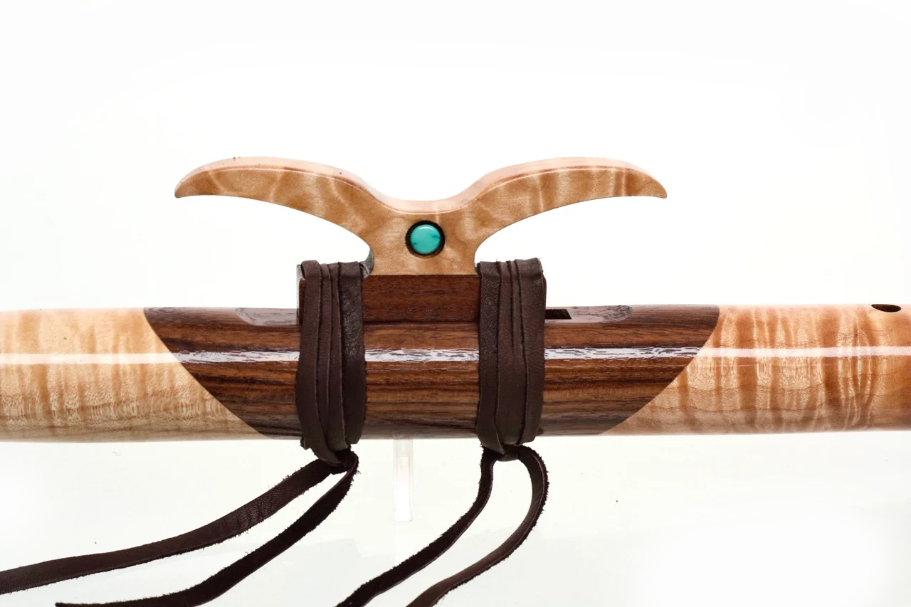 Native american flute - Quilted Maple wood - Key of A Australia