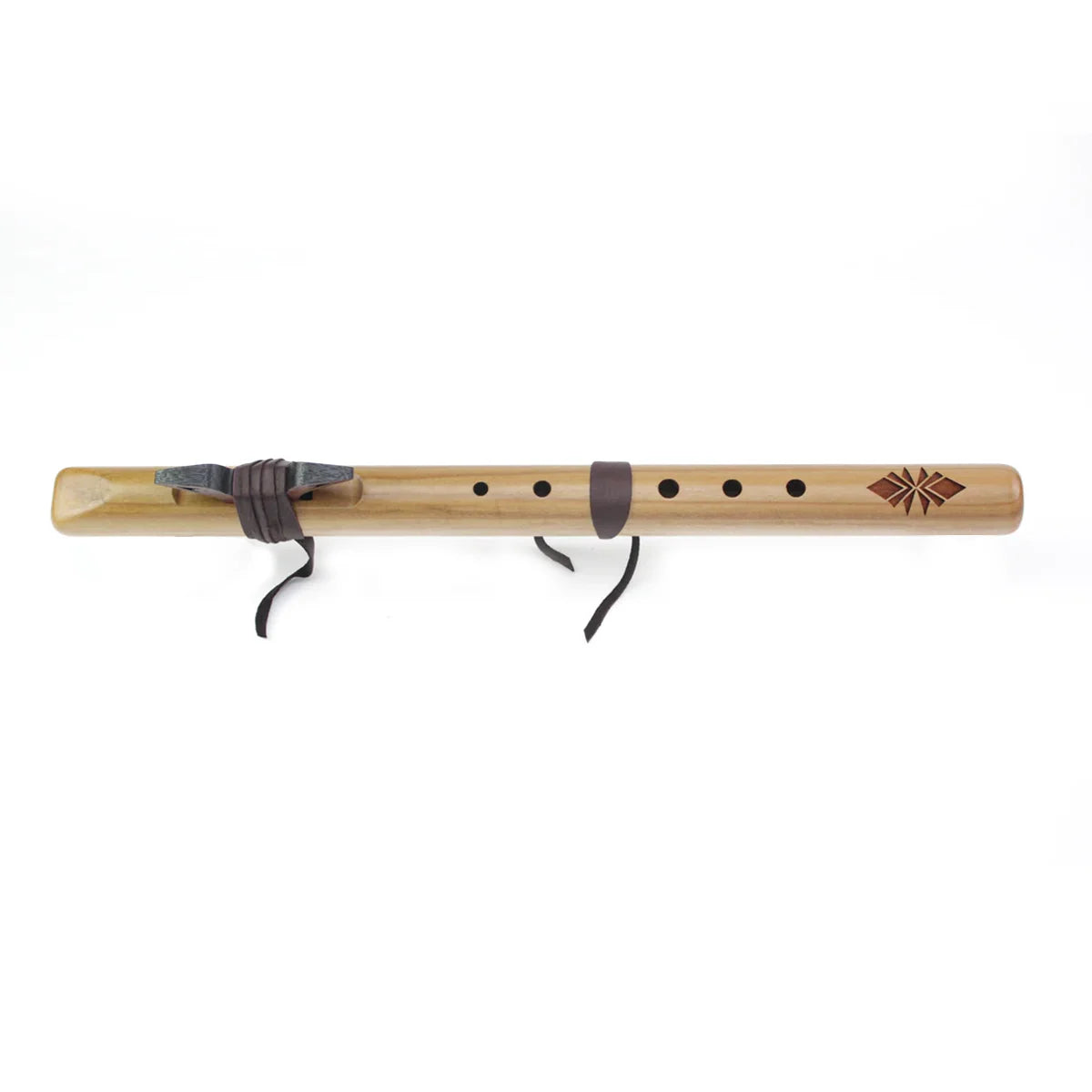 Native american flute First Hawk 'A' Flute Poplar wood vegan
