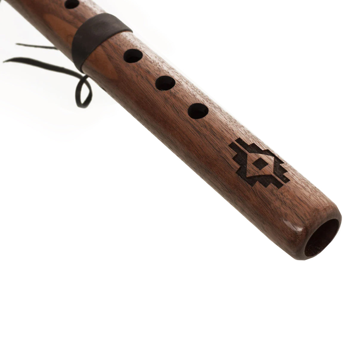 Son of drum - High Spirits White Tail Hawk 'High B' Flute - Walnut