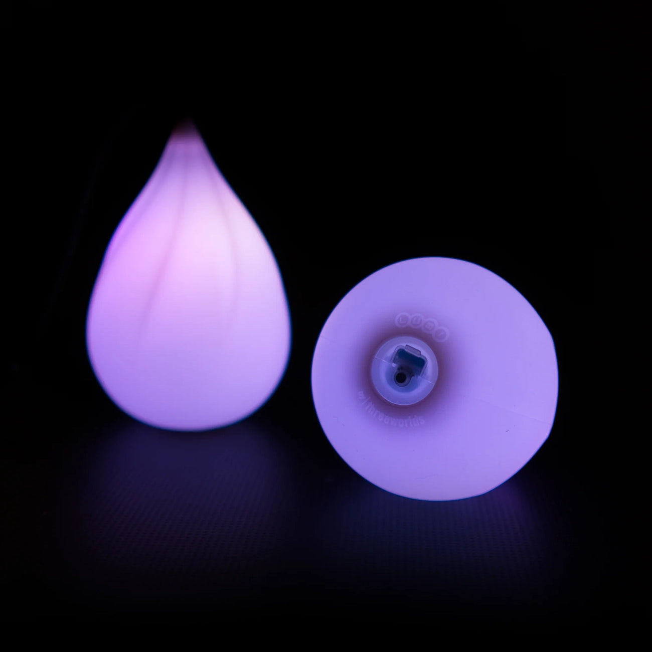 Son of drum - Lumi PRO Rechargable LED Glow Poi Balls - Droplet Shape