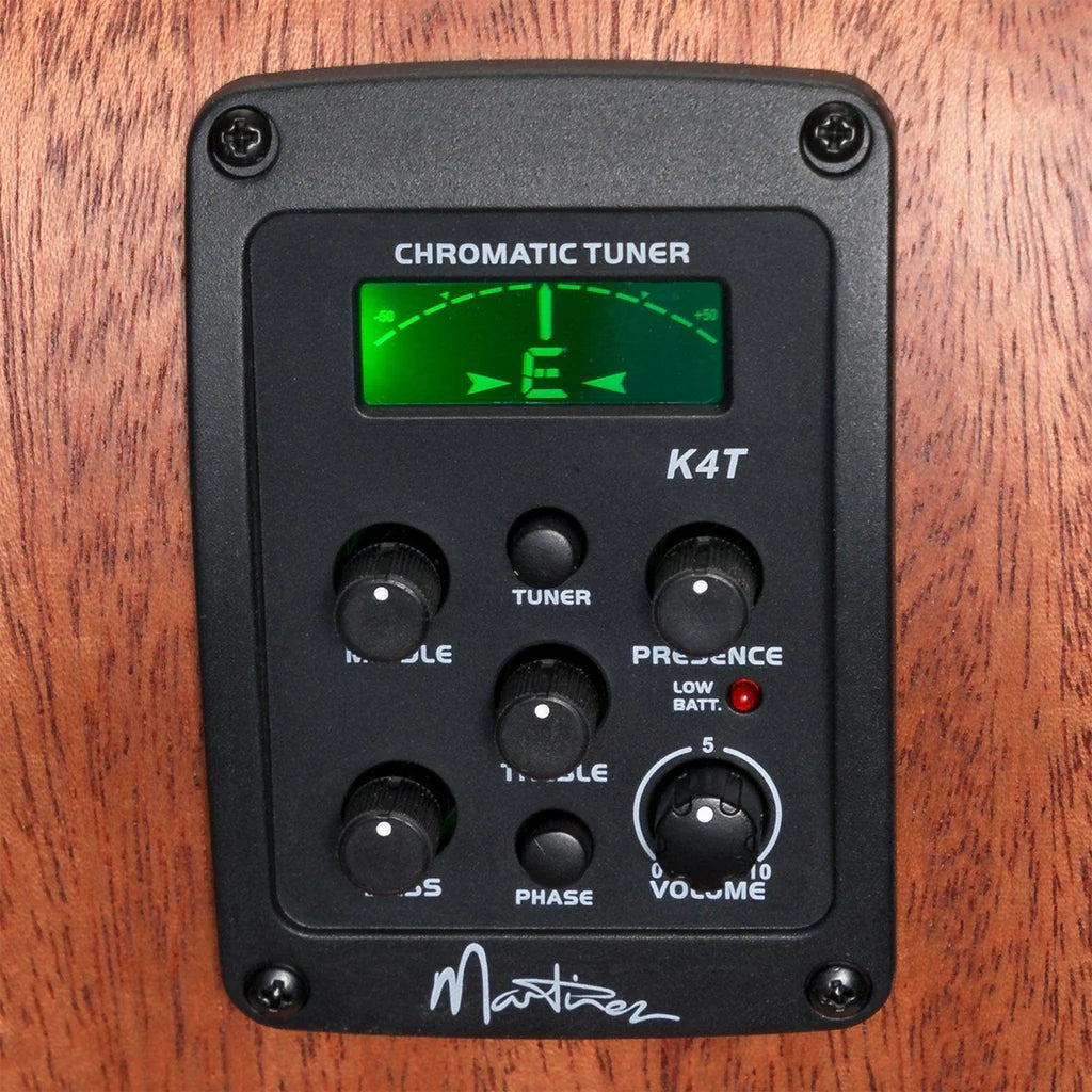 Martinez MNFC-1512 12-string acoustic electric guitar natural finish