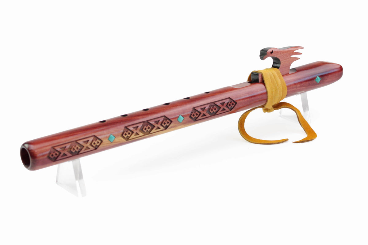 High Spirits Merlin "High C" Flute - Aromatic Cedar
