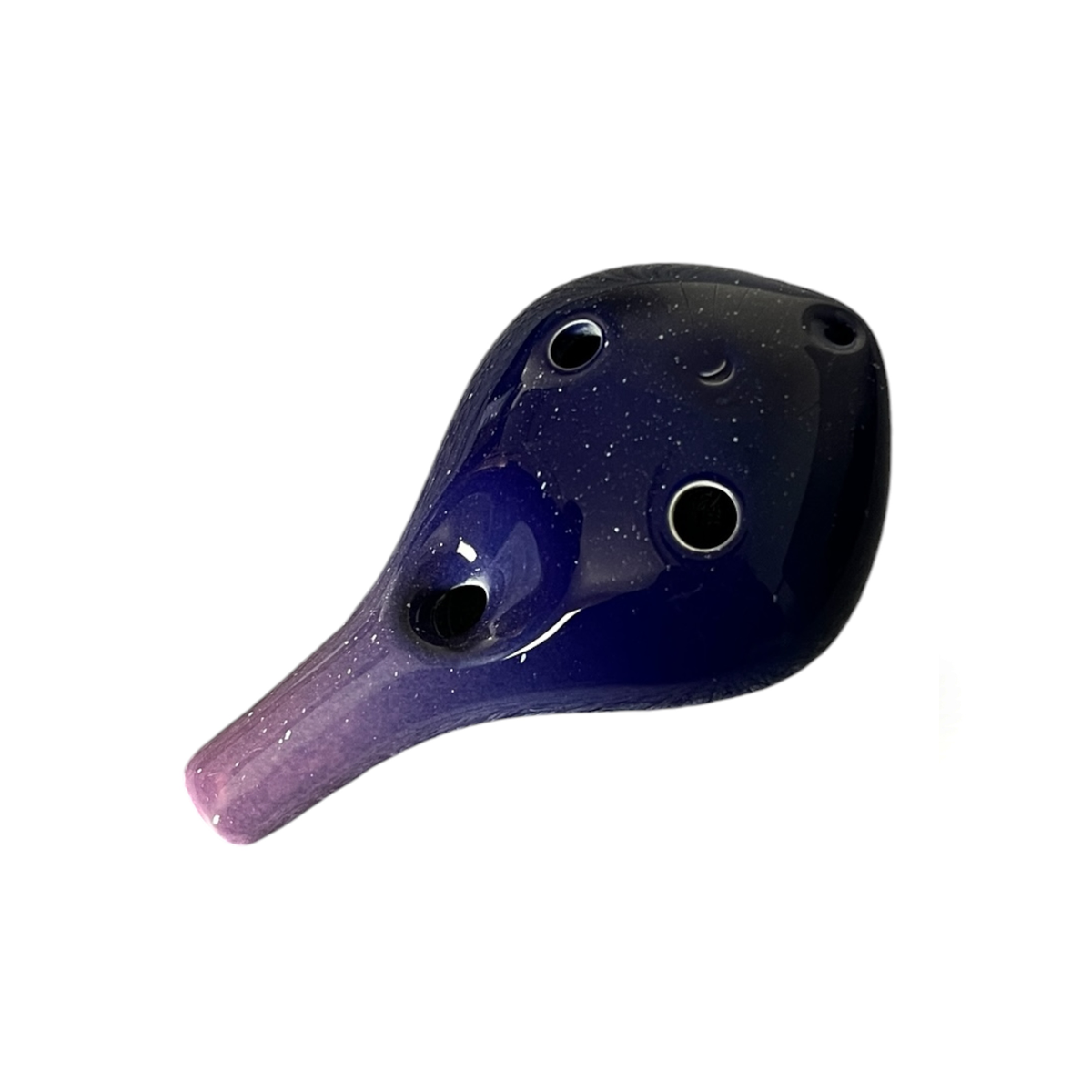 Ocarina 6 Hole C-Tone - Pink dark blue