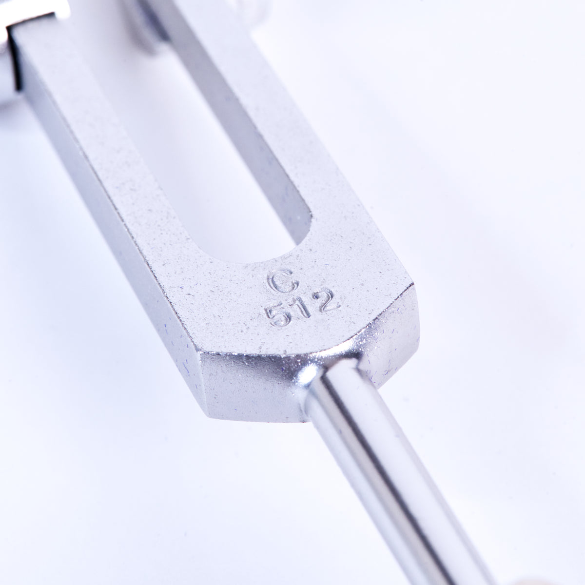 C 256 Hz to C 512 Hz weighted tuning fork set