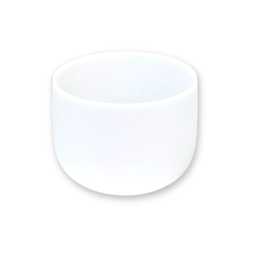 Rainbow Sounds Crystal Singing Bowls - White