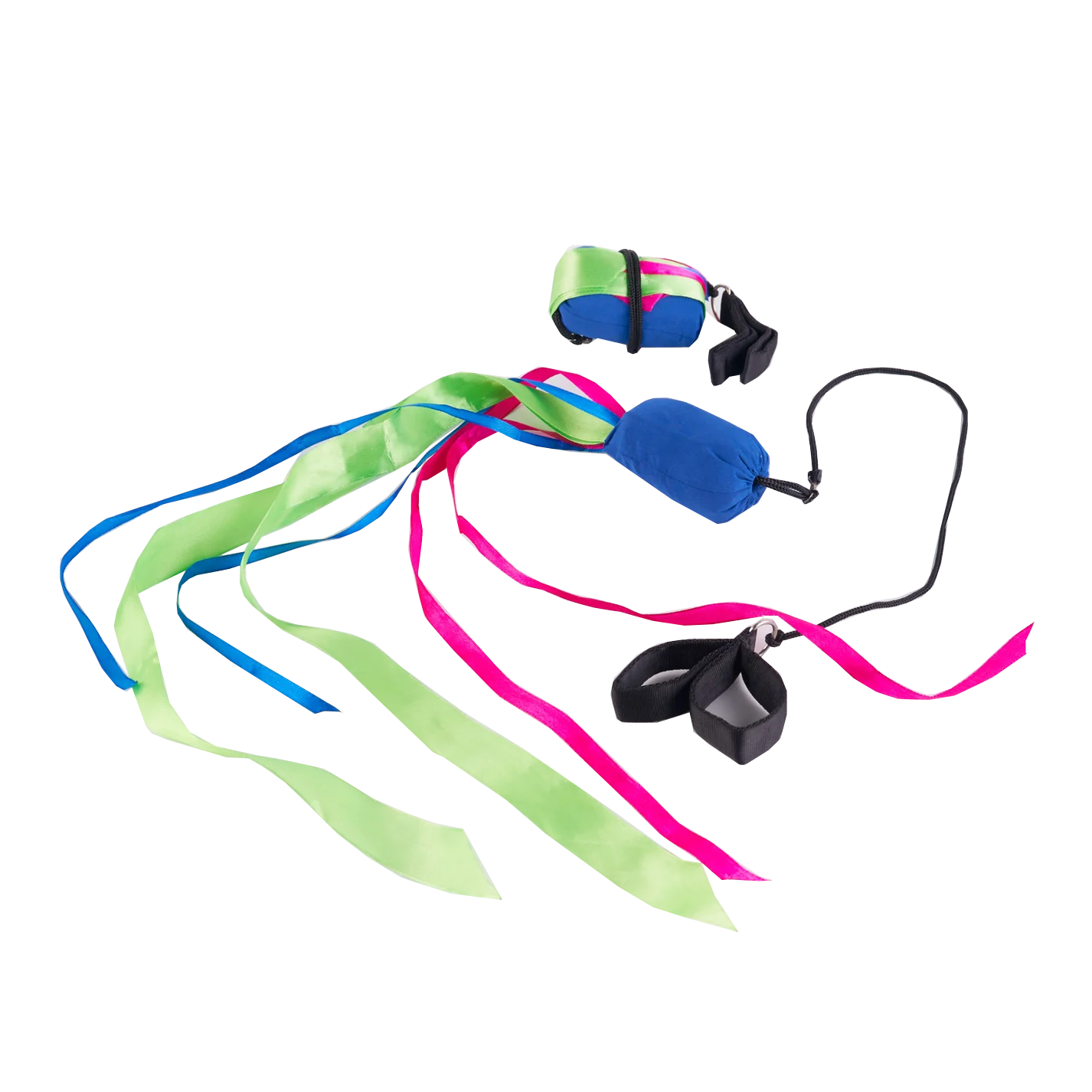 Ribbon Poi - Blue head