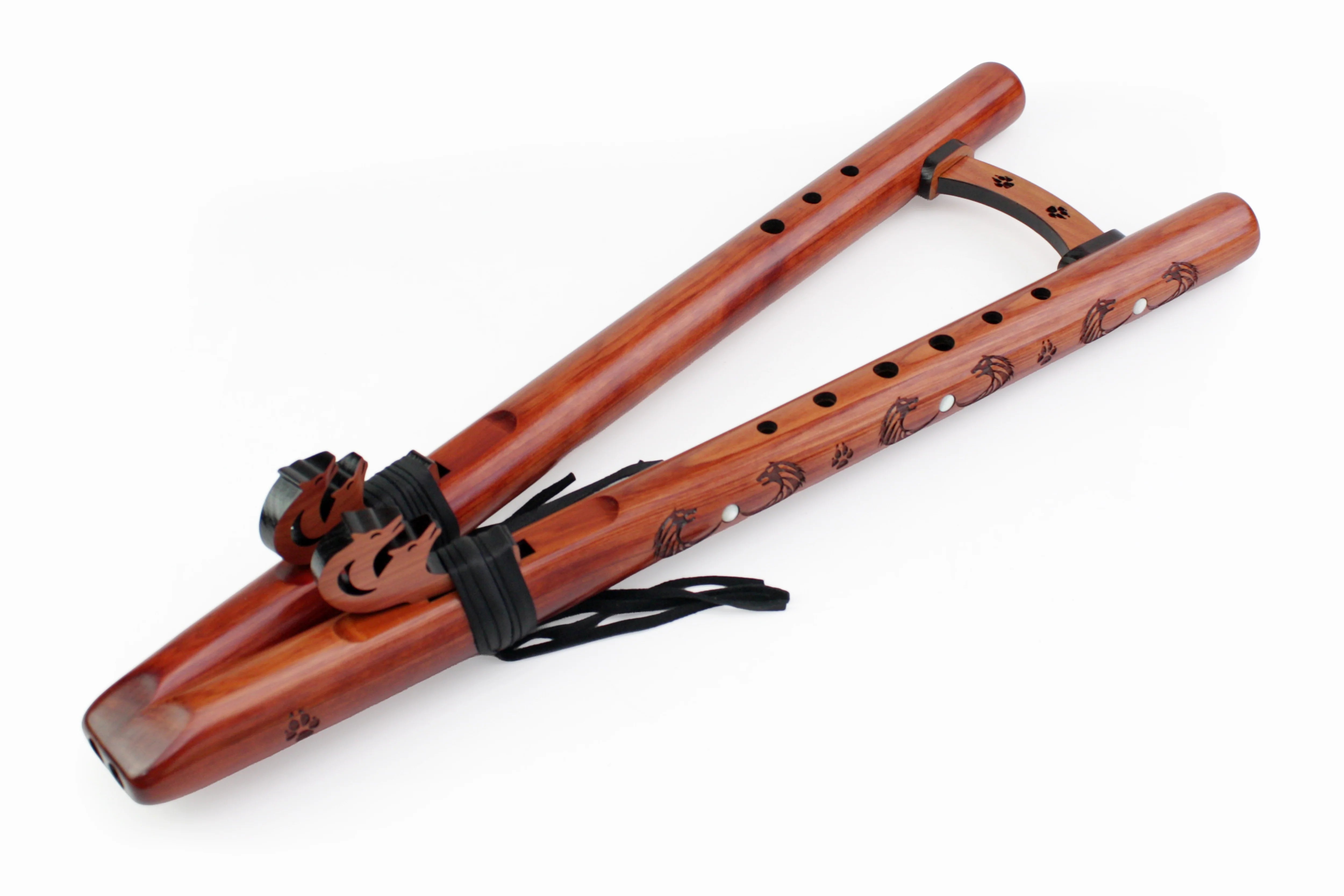 Pentatonic flute - Double Wolf Pack 'F#' Signature - Son of drum