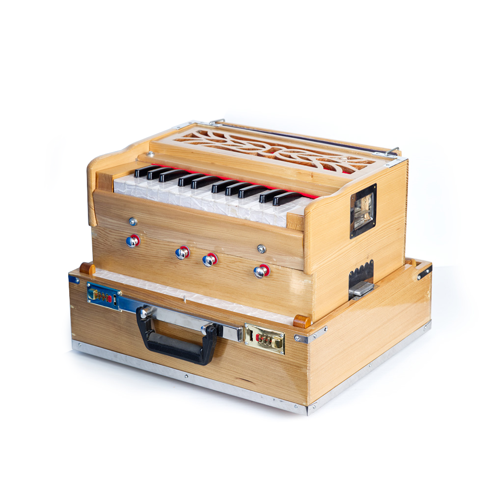 Shramya Musical Portable Harmonium - 25 Key Double Reed