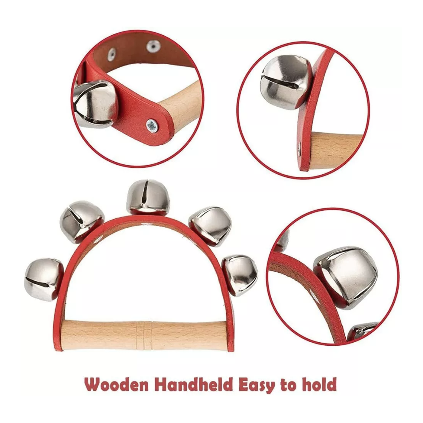 Strap Bell - With handle & 5 Bells Australia Son of Drum