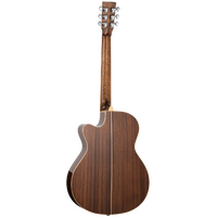 Tanglewood TW45RE Sundance Reserve All Solid Superfolk C/E Natural Cedar Top with Case