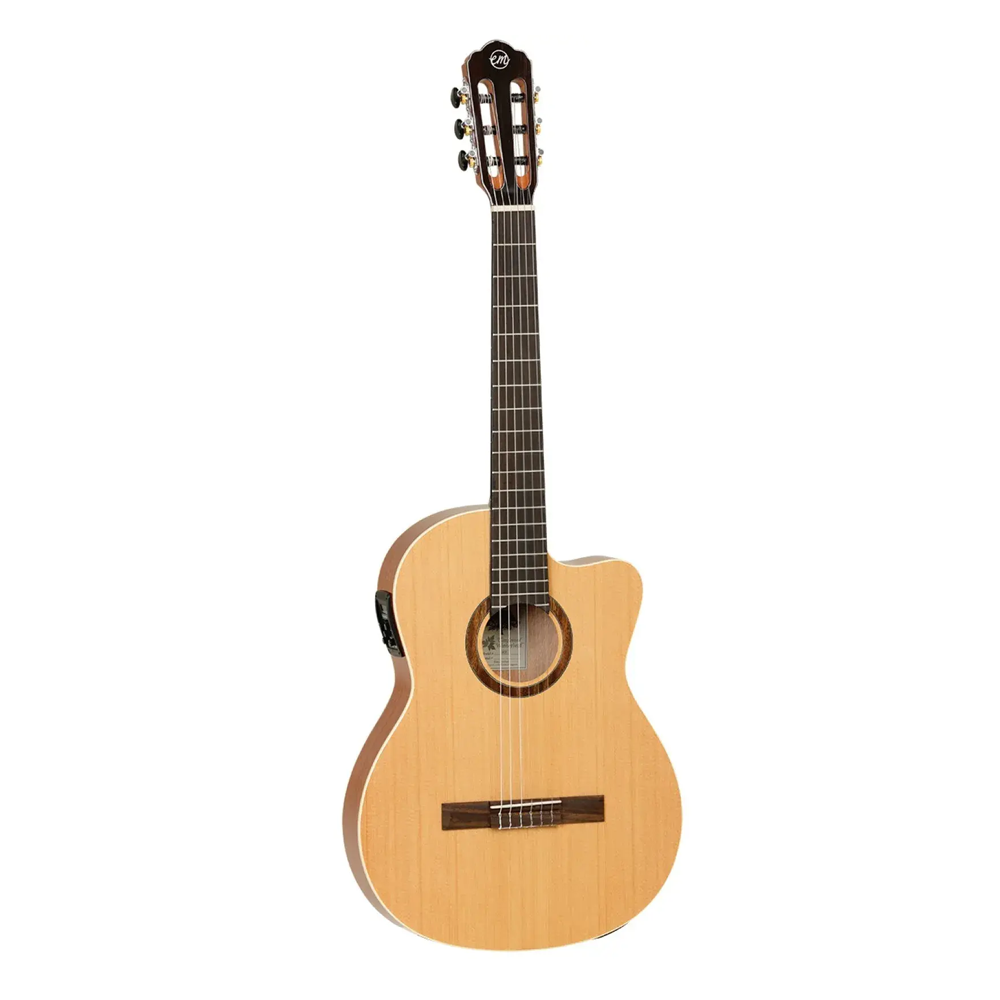 Tanglewood TWEMDC2 Enredo Madera Dominar Thinline Classical Cutaway / Electric Guitar