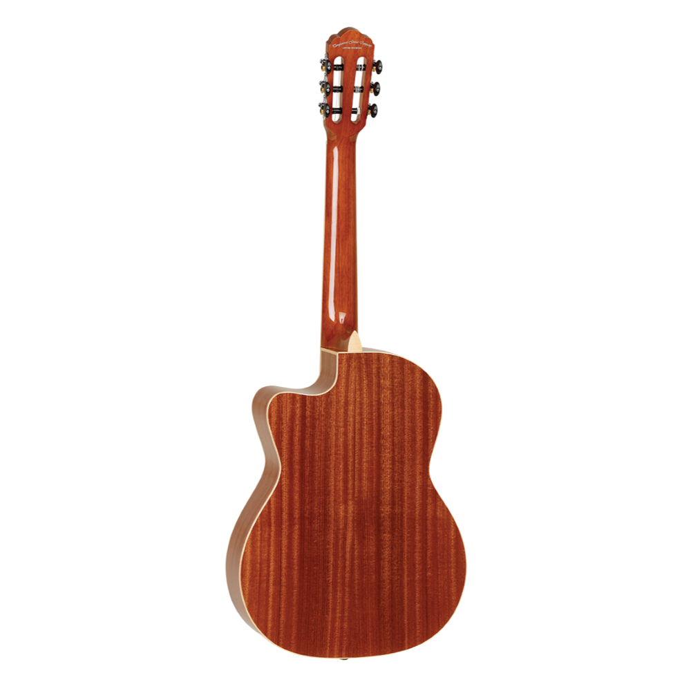 Tanglewood TWEMDC6 Enredo Madera Dominar Solid Spruce Top Classical Cutaway / Electric Guitar