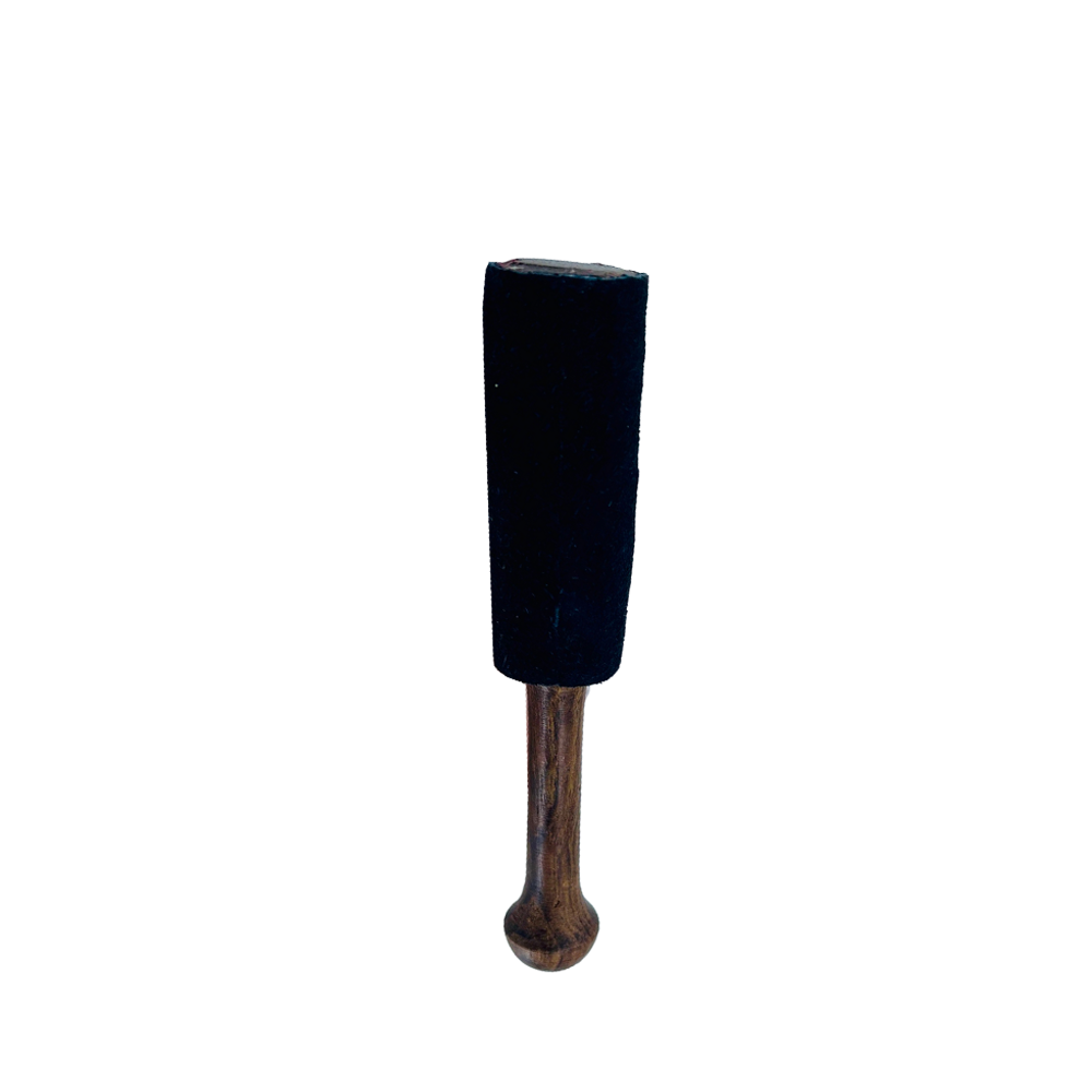 Tibetan Wooden Striker Stick with felt small