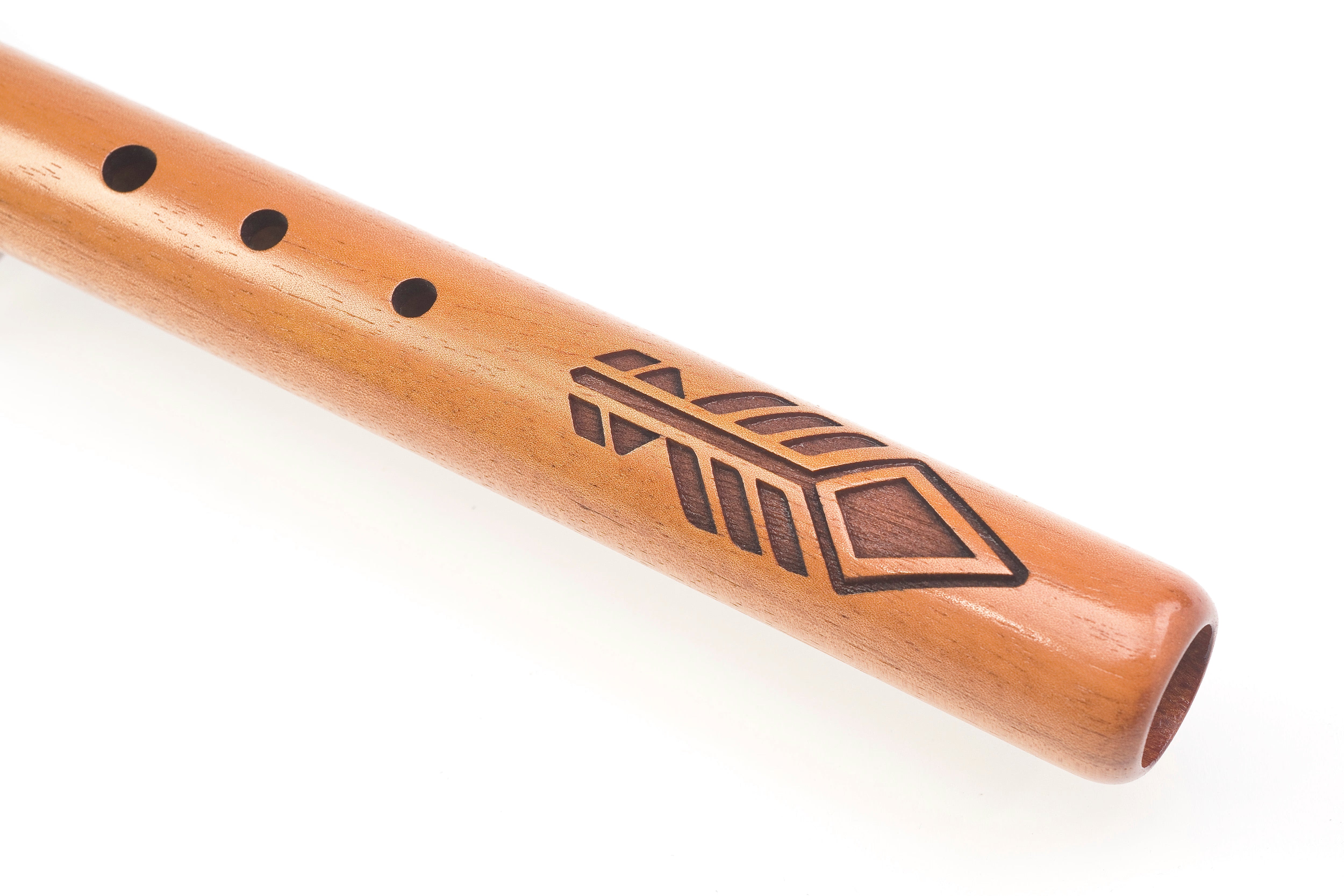 High Spirits Golden Eagle F# Flute - Spanish cedar son of drum