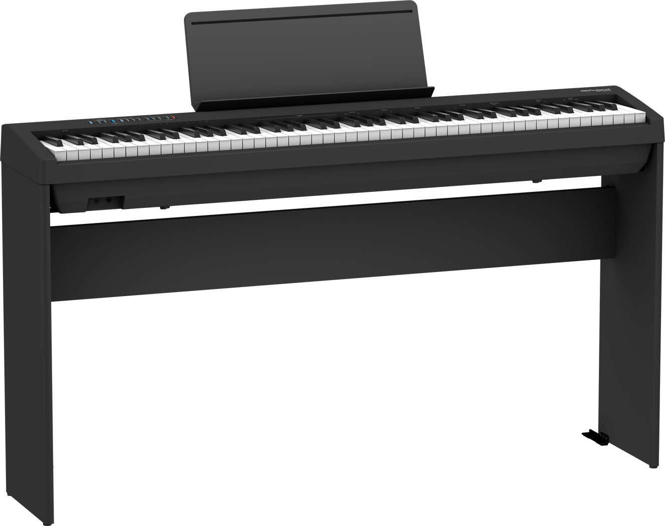 Roland FP30XBK Digital Piano including KSC70 Wooden Stand (Black)