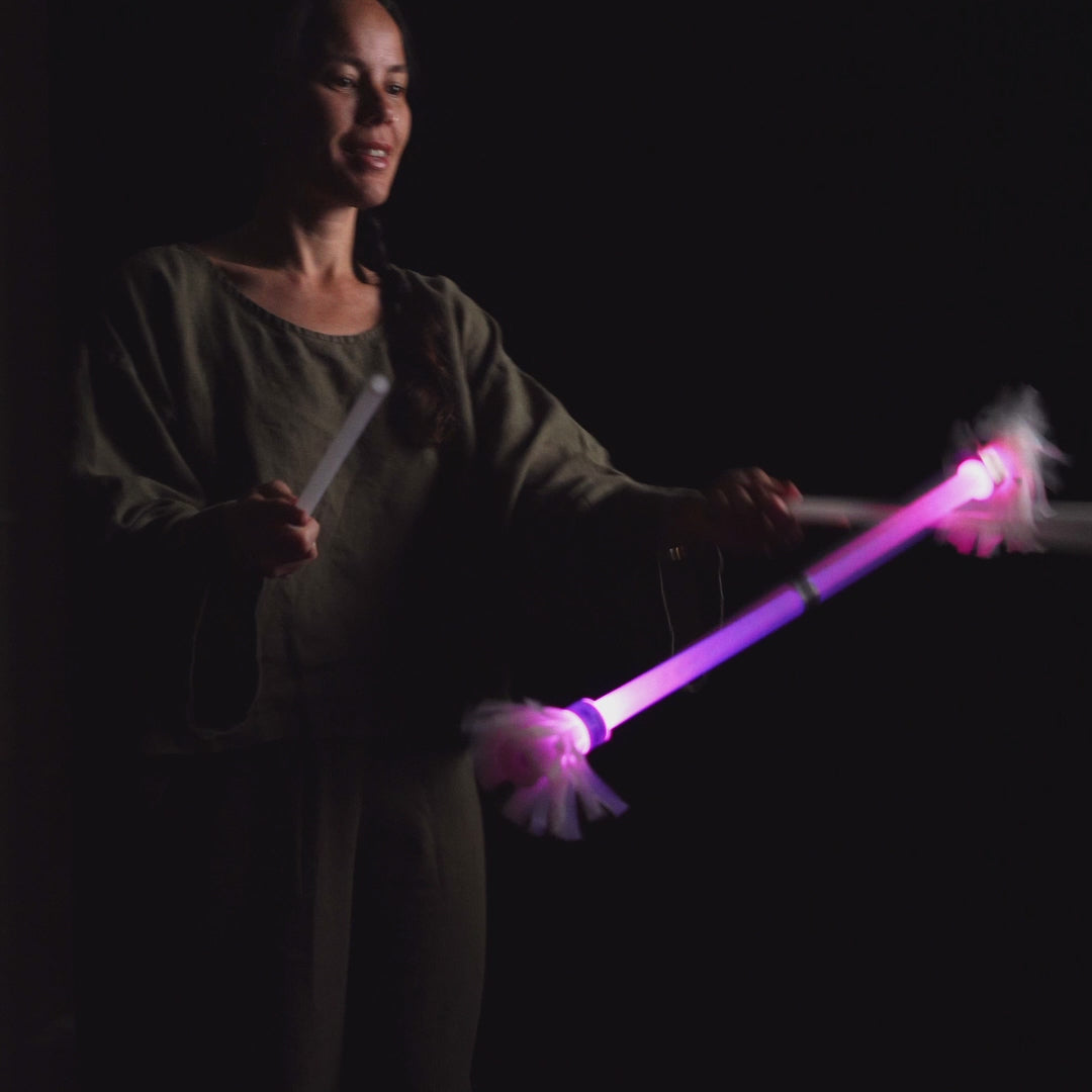 Glow LED Lumi TrickStix Devil Stick video
