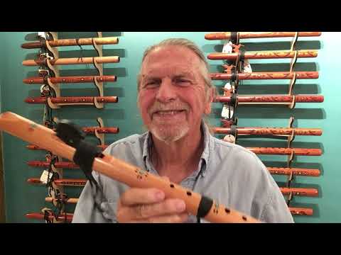 High Spirits Golden Eagle F# Flute - Spanish cedar (demo video)