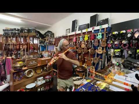 Bansuri dhotre flute bass G sharp - How to play