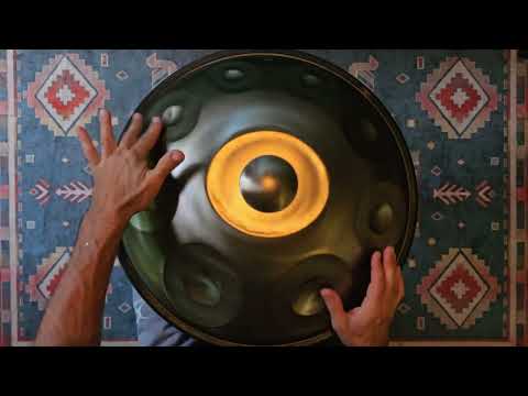 Ethereal Pans D Kurd 9-note mini handpan video