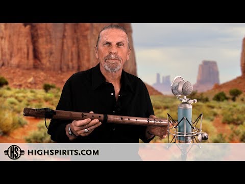 High Spirits one-inch bore bass flute - How to use