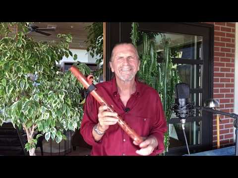 How to play High Spirits Looking Wolf Signature Flute Key of F-Sharp - Aromatic Cedar