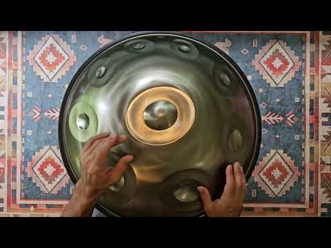 Ethereal Pans E Major 9-note handpan video