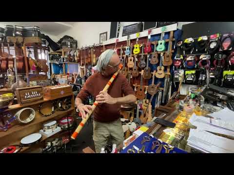 Bansuri Dhotre flutes - bass D