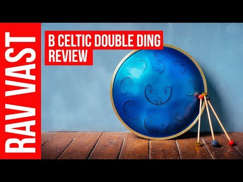 RAV Vast B Celtic Double Ding sound healing drum video