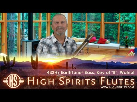 How to play High Spirits 432Hz Earth Tone Bass - Key of B - Walnut